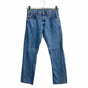 Levi's 505 デニムパンツ W29 リーバイス レギュラーフィット ブルー 古着卸 アメリカ仕入 2307-996