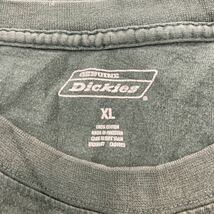 Dickies 半袖 ロゴ Tシャツ XL グリーン ディッキーズ 胸ポケット ビッグサイズ ワーク ストリート 古着卸 アメリカ仕入 a507-6474_画像7