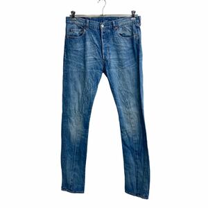 Levi's デニムパンツ W32 リーバイス ボタンフライ ブルー 古着卸 アメリカ仕入 2307-1074