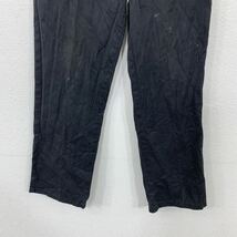 Dickies ワーク・ペインターパンツ W32 ディッキーズ ブラック ロゴ 古着卸 アメリカ仕入 2307-1099_画像3