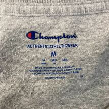 Champion 半袖 プリント Tシャツ M グレー チャンピオン ロゴ スポーツ ストリート 古着卸 アメリカ仕入 a507-6763_画像7