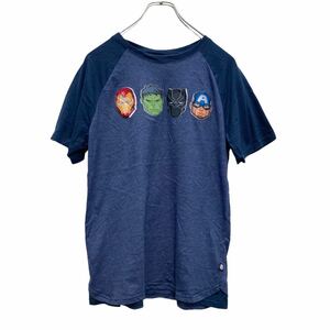 AVENGERS 半袖 キャラクター プリントTシャツ キッズXLサイズ ラグラン マーベル 古着卸 アメリカ仕入 a507-6804