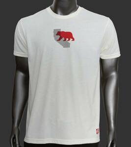 【USサイズ S】 Scotty Cameron スコッティ キャメロン Tシャツ 2023 US Open T-Shirt - Cali Bear - Natural