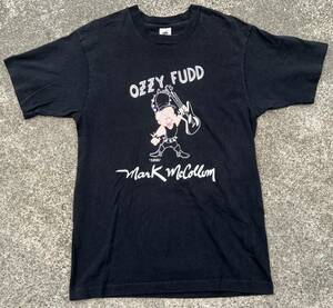 ビンテージ OZZY FUDD Tシャツ◆L-XL◆USA製◆1991年製◆FRUITS OF THE LOOM◆厚手コットン◆ワーナー◆USA購入