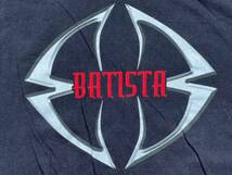 ビンテージ WWEプロレス　BATISTA バティスタ　Tシャツ◆XLサイズ◆美品◆2002年製◆MEXICO製◆USA購入_画像5