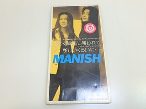 n307u 中古CD MANISH 煌めく瞬間に捕われて 眩しいくらいに スラムダンクエンディングテーマ マニッシュ 8cmCDS シングルCD レンタル落ち
