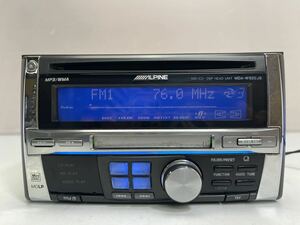 動作品 アルパイン ALPINE MDA-W920JS 2DIN CD/MD デッキ CDプレーヤー MDプレーヤー