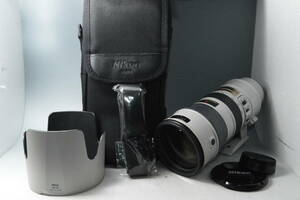 #a0307【美品】 Nikon ニコン AF-S VR ED 70-200mm F2.8 G(IF) ライトグレー
