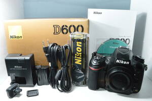 #a0342【美品】 Nikon ニコン D600 ボディ