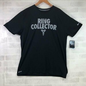 NIKE ナイキ タグ付き コービー リングコレクター 618851 バスケット Tシャツ 半袖 SIZE:XXL ブラック MU632023070306