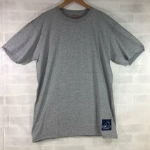 X-LARGE エクストララージ タグ付き 無地 半袖 Tシャツ SIZE:XL グレー MU632023070203_画像1