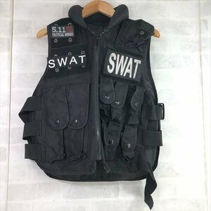 ミリタリー サバゲー SWAT タクティカル プレートキャリア ベスト ブラック MU632022111804