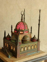 工芸照明　大理石　アヤソフィア　モスク　寺院建築　球体ガラス照明_画像5