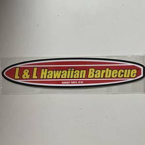 L&L HAWAIIAN BBQ ＤRIVE INN ハワイ ハワイアンバーベキュー ドライブイン バンパーステッカー HILIFE IN4MATION 808ALLDAY USDM HDM ⑦