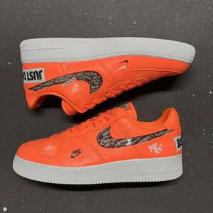 即決送料無料 28.5m NIKE AIR FORCE 1 LOW PREMIUM JUST DO IT ORANGE AR7719-800 ナイキ エア フォース ワン ロー ローカット オレンジ