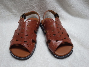 В переводе, новая ☆ Misato Miki ☆ Sandals Boy Girl 15см Brown @kf1120