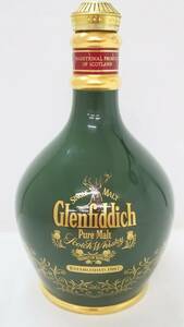 ［菊水-7946］ (yu) The Glenfiddid Pure Malt グレンフィディック 750ml 空き瓶のみ 空瓶 陶器ボトル 