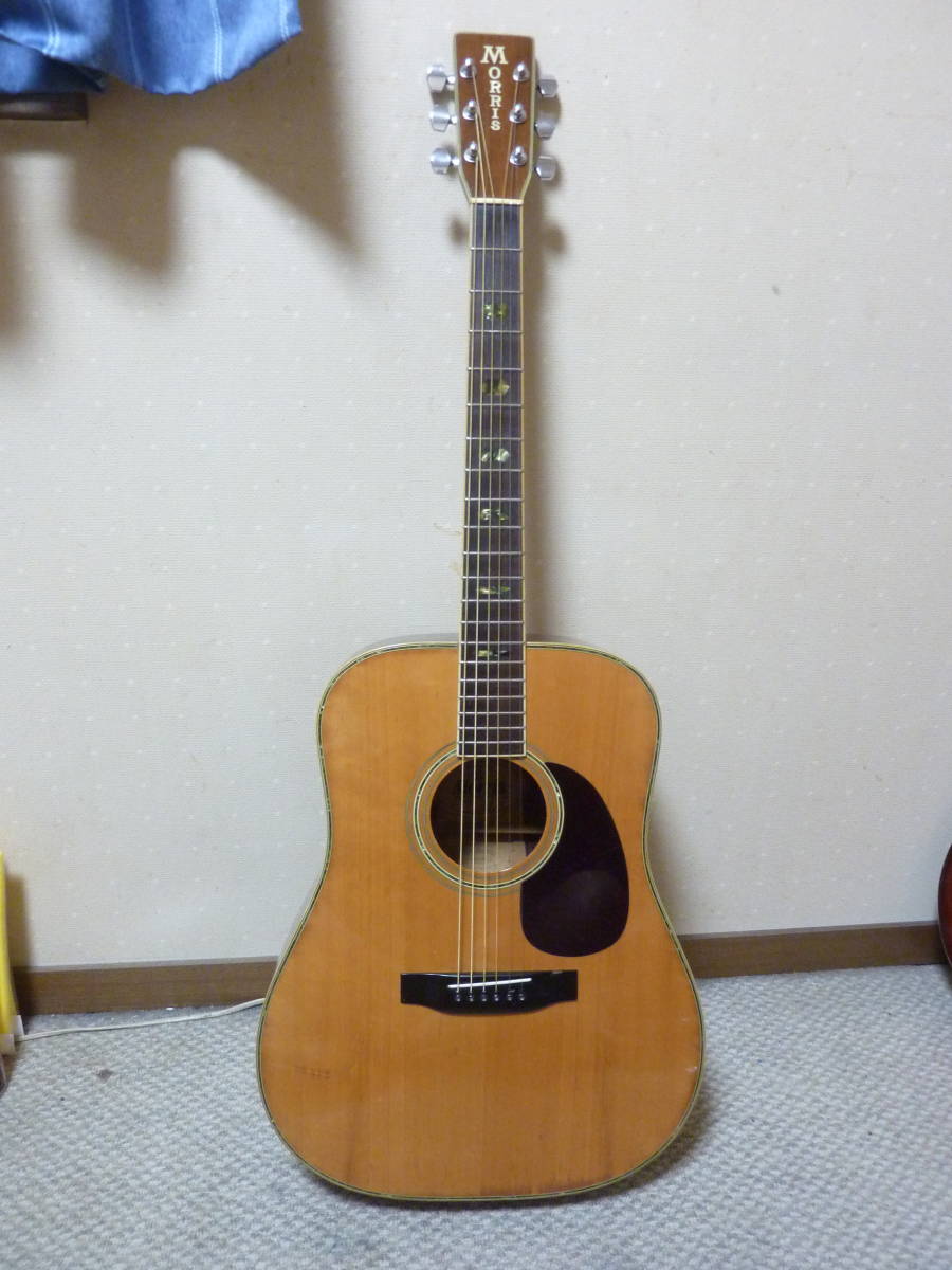 70年代製 Morris製 アコギ W-40 縦ロゴ | JChere雅虎拍卖代购