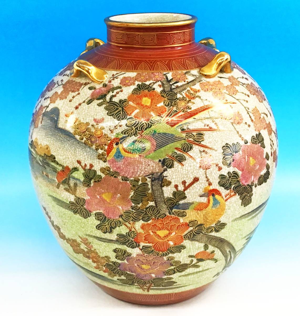 ヤフオク! -「花瓶 陶器」(薩摩) (日本の陶磁)の落札相場・落札価格