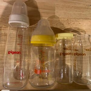 哺乳瓶 母乳実感 Pigeon ピジョン 耐熱ガラス ピジョン哺乳瓶 哺乳瓶　チュチュベビー