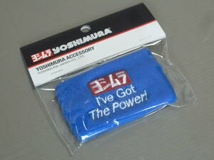 ヨシムラ リザーバータンクバンド ブルー I've Got The Power! 新品