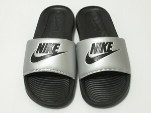 NIKE W VICTORI ONE SLIDE 銀 シルバー 23cm ナイキ ビクトリ ワン スライド シャワー サンダル ベナッシ CN9677-006