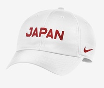 NIKE ジャパン ヘリテージ86 キャップ 白 ホワイト ナイキ 日本 オリンピック 応援 日の丸 帽子 ドライフィット DA3204-100_画像1