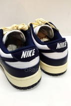 代官山)NIKE ナイキ WMNS DUNK LOW Vintage Navy DD1503-115 ダンクロー ヴィンテージネイビー 27.5cm 美品_画像5