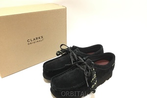 経堂) Clarks クラークス Wallabee GTX ワラビー ゴアテックス シューズ レディース UK5 ブラック