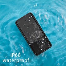 Galaxy S20 Ultra 防水ケース 完全防水 水中撮影 全面カバー 耐衝撃 超薄型 防塵防雪 滑らか操作 ストラップ付き 雨の日、お風呂など適用_画像5