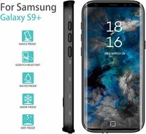  Galaxy S9 Plus 防水ケース指紋認証対応 防水 防雪 防塵 耐震 IP68防水規格 SC-03K SCV39 ギャラクシーs9プラスストラップホール付き_画像7
