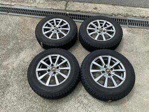 ○A8460 MANARAY SPORT 14X5.5J PCD114.3 of38 175/70R14 4穴　17年製○