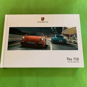 自動車カタログ★ポルシェ★ポルシェ718★2017年発行★全157ページ★主要諸元表