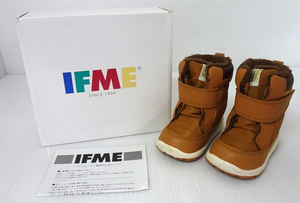 Косметические продукты! Ifme ifumi -winter boots снежные ботинки холодные ботинки размер 14,0 коричневые детские детские обувь