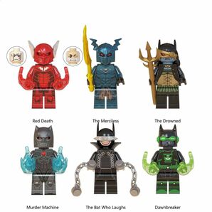 レゴ互換　BATMAN DARKNIGHTS METAL バットマン　ダークナイツ　メタル　ミニフィグ 6体セット