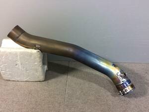  control number 02074 Akrapovic GSX-R1000 K7 K8 interim pie pudding k pipe mid pipe 60.5 titanium for searching silencer 