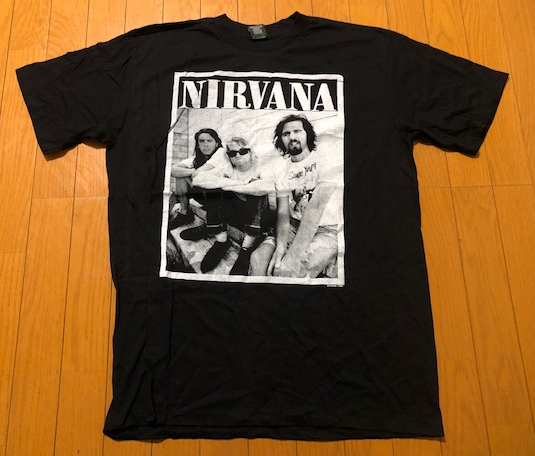 激レア NIRVANA ニルバーナ USA製 デッドストック Tシャツ XLサイズ バンドT 　バンドTシャツ