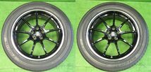 ホ夏【563】ENKEI RSM9◇19x7.5J 5穴 PCD114.3 +48 2021年製 YOKOHAMA AEG1 235/55R19 4本 CX-5 CR-V RAV4 エクストレイルなど_画像3