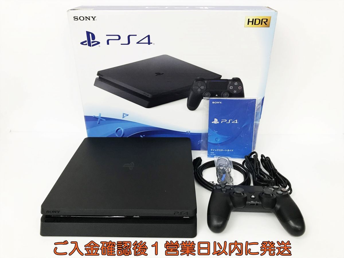 1円】状態良 PS4 本体 セット 500GB ブラック SONY PlayStation4 CUH