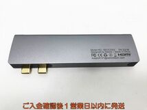【1円】Selore USBハブ Type-C接続 7in2 HDMI SD/Micro SD USB C USB3.0 J07-306km/F3_画像4