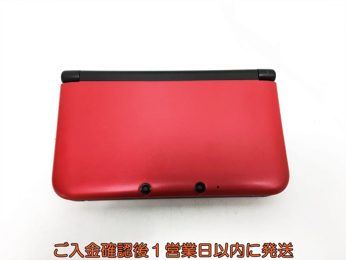1円】ニンテンドー3DSLL 本体 レッド/ブラック 任天堂 SPR-001 動作