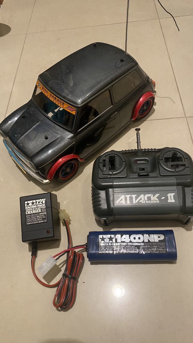 タミヤ 1/10 電動RCカー Mシャーシ ミニクーパー プロポ付 | JChere