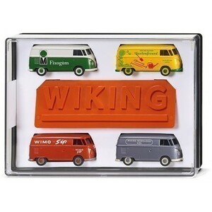 WIKING 1/87 Gift Pack Volkswagen フォルクスワーゲン VW T1 WIKING ロゴプレート（プラ製）付