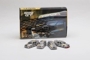 MINI GT 1/64 Mercedes-Benz メルセデス ベンツ 190E 2.5-16 Evolution II 1992 Guia Race of Macau Limited Edition Set 香港限定