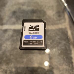 SDカード　8GB 地図データ