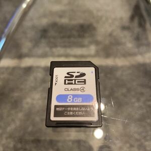 SDカード　8GB 地図データ