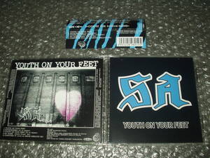 ＣＤ■SA(エス・エー)「YOUTH ON YOUR FEET」初回オリジナル盤～馬淵大成/BAD MESSIAH/ラフィン・ノーズ/DOG FIGHT