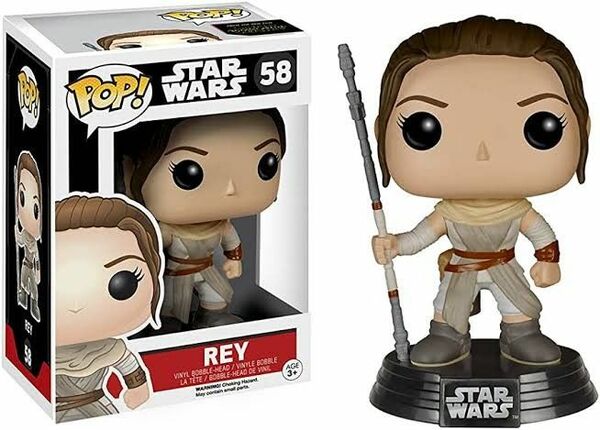 POP STARWARS スターウォーズ REY レイ フィギュア Disney 未開封