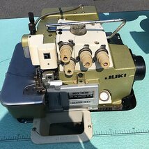 【中古】 JUKI ジューキ MO-1016 工業用ロックミシン 足踏み式台付 業務用 ★直接引取 t2991_画像2