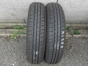 ＠9分山＠ 145/80R13　CONTINENTAL ECO CONTACT3　２本！Ａ９５５